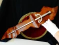 Рицарски меч,кожена кания,пано 64 см. , снимка 1