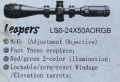 UTG Leapers LS 6-24x50 AORGB оптика за пушка, снимка 5