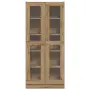vidaXL Библиотека, дъб артизан, 82,5x30,5x185 см, инженерно дърво, снимка 4
