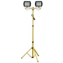 Стойка за прожектори и фенери, Тип трипод, Алуминий, Жълт, 60/160 см, снимка 6