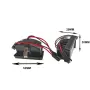 Опушени LED плафони за регистрационен номер BMW 1 2 3 4 5 Series X Series и M Series, снимка 4