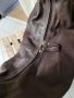 FERCHI Естествена кожа голяма торба,тъмнокафява( 315$ в интернет сайтове), снимка 16