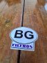 Стар стикер за автомобил BG,Filtron, снимка 1