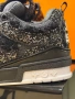 Louis Vuitton Дамски Черни Блестяши Маратонки👟Дамски Спортни Обувки Луис Витон, снимка 4