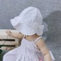 Лятна памучна детска шапка , снимка 1 - Бебешки шапки - 41289050