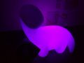 Нова детска LED лампа, променяща цвета си - Динозавърче., снимка 1 - Детски нощни лампи - 36172079