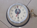 Стенен настолен механичен руски часовник Командирские за кораби и подводници, снимка 1
