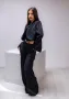 Елегантен черен дамски комплект от две части , снимка 4