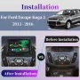 Мултимедия за Ford, Kuga, Escape, C-max, 2013-2017, Android, година, FORD, навигация, 2DIN, Андроид, снимка 3