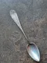 гравирaна немска сребърна лъжичка антика, снимка 7