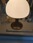 Ретро, българска нощна лампа с месингова основа, снимка 7