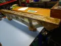 Проверовъчна линия ШМ-1000 cast iron strainght edge L-1000 mm, снимка 2