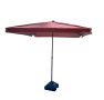 Градински / плажен чадър W-S026 червен, снимка 1 - Градински мебели, декорация  - 44595691