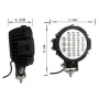 OFF ROAD кръгъл LED фар 21 диода 63W, снимка 2