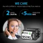 Smart Ink касета с мастило за HP 953XL 953 XL 2 Multipack (2 черни XL), снимка 4