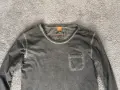 BOSS Orange (модел Toulon) в измит сив цвят L
, снимка 3