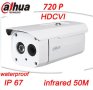 Dahua DH-HAC-HDW1000B HD-CVI Водоустойчива 1 Mегапиксел 720P Full HD Камера с 50 Метра Нощно Виждане, снимка 1 - HD камери - 41530020