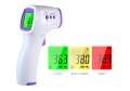 Професионален, Инфрачервен термометър с висока точност за измерване на телесна температура, снимка 3