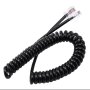 8-пинов микрофонен кабел за мобилно радио Icom, високоговорител, микрофон HM-98 HM-133 HM-1, снимка 3