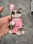 фигурки котка с балон, снимка 1