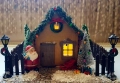 Дървена коледна къщичка, снимка 5