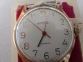 Ръчен часовник Восток 18 камака позлатен неизползван произведен през 1988г, снимка 13