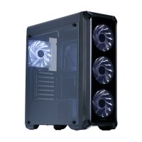 Кутия за компютър Zalman ZM-I3 Edge Черна ATX Middle Tower, снимка 1 - Захранвания и кутии - 33797415