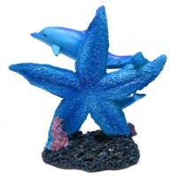 Сувенир с делфини и морска звезда , снимка 2 - Морски сувенири - 40034831