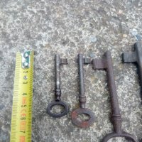 Стари ключове, снимка 4 - Антикварни и старинни предмети - 40919165