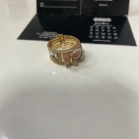 Златен пръстен 14 карата, снимка 10 - Пръстени - 41854960