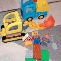 Lego duplo строителни машини и пътна помощ