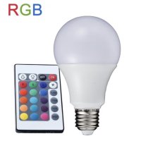 3924 RGB многоцветна LED крушка с дистанционно, снимка 2 - Други - 41895893