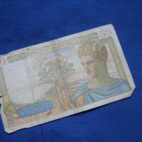 50 франка 1935 г Франция, снимка 2 - Нумизматика и бонистика - 36366516