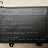 Оригинална Dell батерия Inspiron 11 3162, 3164, 3168 Series OJV6J 8NWF3 PGYK5 0PGYK5-7.6V 32Wh, снимка 5 - Части за лаптопи - 41042616