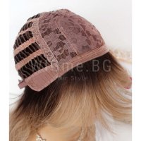 Дълга руса перука на вълни с бретон Бренда, снимка 16 - Аксесоари за коса - 39835653