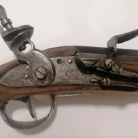 Стара кремъчна пушка , снимка 3 - Антикварни и старинни предмети - 41948199