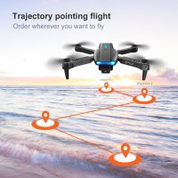 @Нови 3 цвята E99 PRO Dron 4k HD 2 камери WIFI FPV Въздушна фотография избягва препятствия Вносител, снимка 10 - Дронове и аксесоари - 39849084