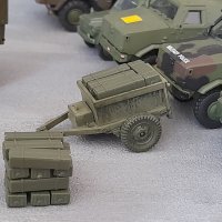 Военна техника 1:87 Hummer, Tanks, Mercedes Jeep, снимка 18 - Колекции - 41583247