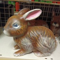керамични зайци, снимка 3 - Статуетки - 44358436