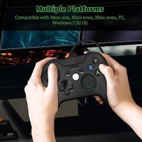 Нов Универсален Гейминг Контролер джойстик за Xbox/PC, Дълъг Кабел, Вибрация, снимка 7 - Аксесоари - 44261305