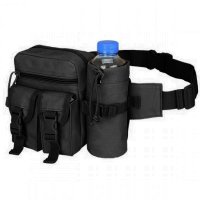 Тактическа чанта с колан ALPINE, Черен цвят, снимка 8 - Екипировка - 41717982