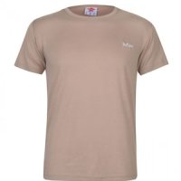 Мъжка оригинална тениска Lee Cooper Basic Tee, цвят - бежов, размери - S, M и XL, снимка 1 - Тениски - 39253679