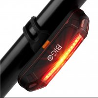 LED USB акумулаторна задна светлина за велосипед