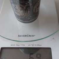  Руска Сребърна чаша 84 сребро 84-продадена, снимка 12 - Антикварни и старинни предмети - 42482082
