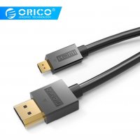 Кабел HDMI - Micro HDMI 1м Ver:4k/60Hz Orico HD101-10 Черен Cable HDMI M/Micro HDMI M Type D, снимка 2 - Кабели и адаптери - 33987331
