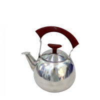 Свирещ чайник с цедка за чай 1 литър / 70787, снимка 1 - Аксесоари за кухня - 44616912