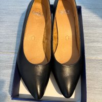 Елегантни кожени обувки, снимка 2 - Дамски обувки на ток - 42010414