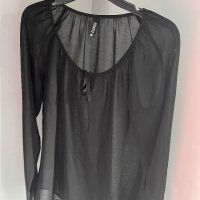 Шифонена блуза риза Kenvelo, снимка 3 - Блузи с дълъг ръкав и пуловери - 39811621