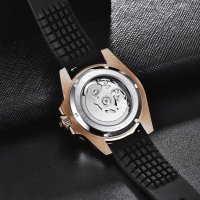 PAGANI DESIGN автоматичен часовник с Японски механизъм SEIKO NH35,стъкло сапфир,водоустойчив, снимка 6 - Мъжки - 41397371