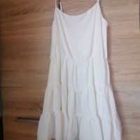Tussah бяла кокетна рокля, снимка 2 - Рокли - 41457088